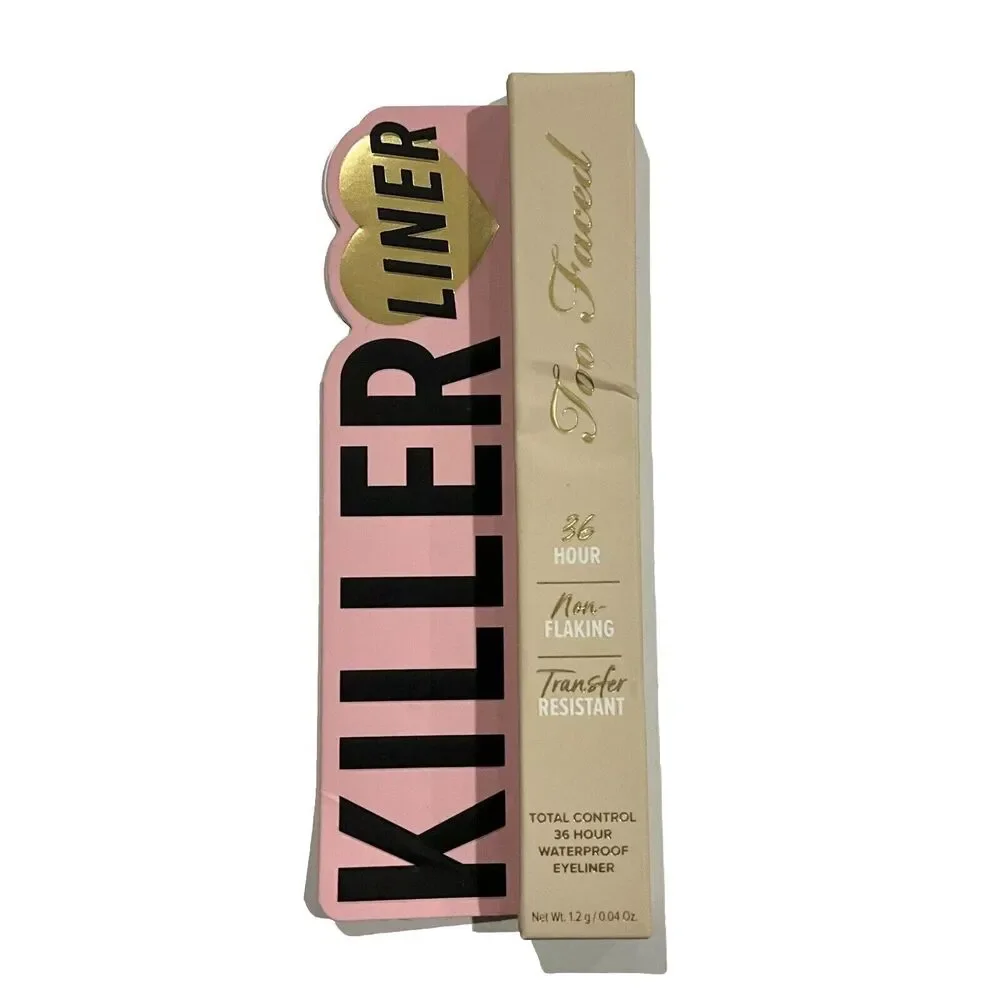 Two Faced Killer Eyeliner In Cashmere Waterproof Transfer Resistant 36 Hr Wear